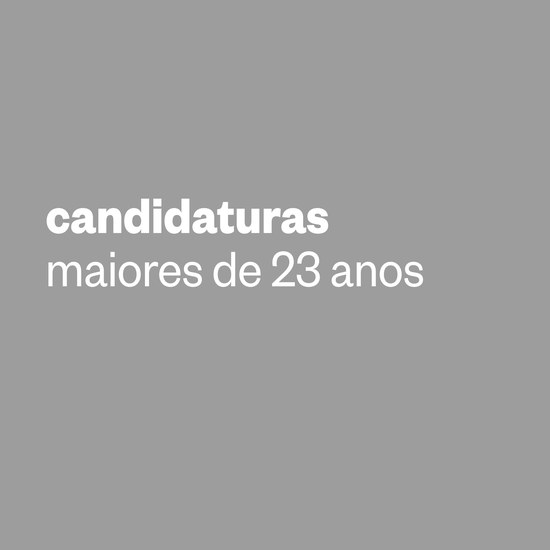 Concurso de Acesso para Maiores de 23 anos